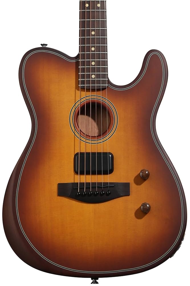Fender - Acoustasonic® Standard Telecaster® - Honey Burst